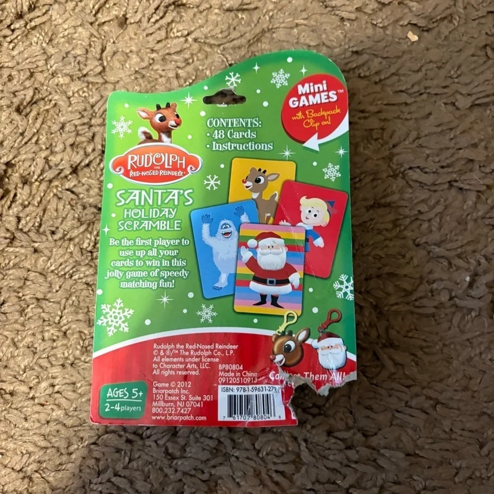 Rudolph The Red Nosed Reindeer enjoy festive
